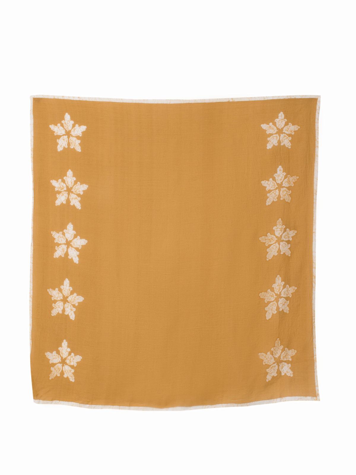 GULNARA OCHRE SILK SCARF