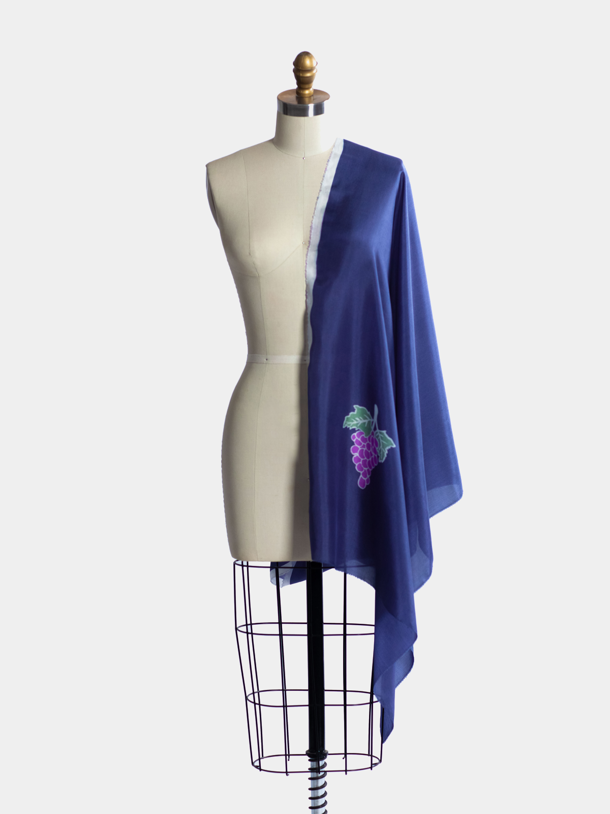 IZABELLA RAISIN SILK SCARF