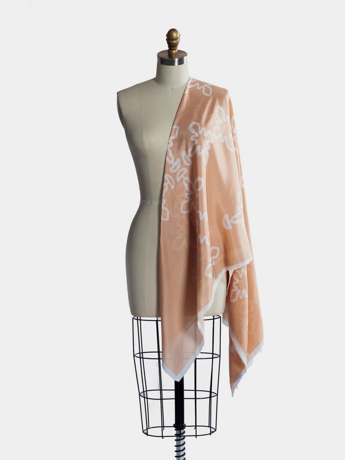 JAMA LATTE SILK SCARF