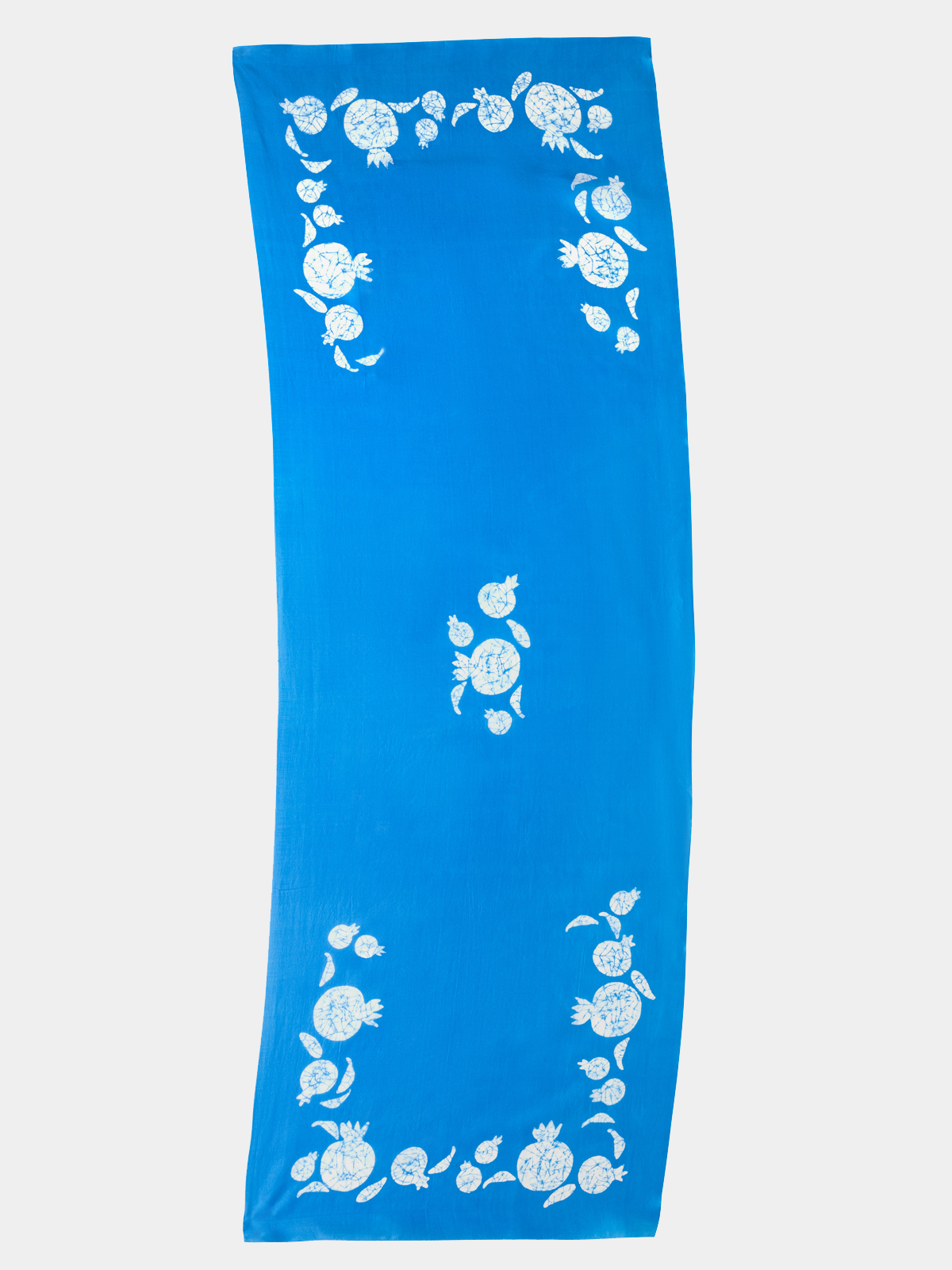 JANANA BLUE DE FRANCE SILK SCARF
