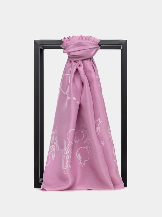 ZARANGIZ PEARL SILK SCARF