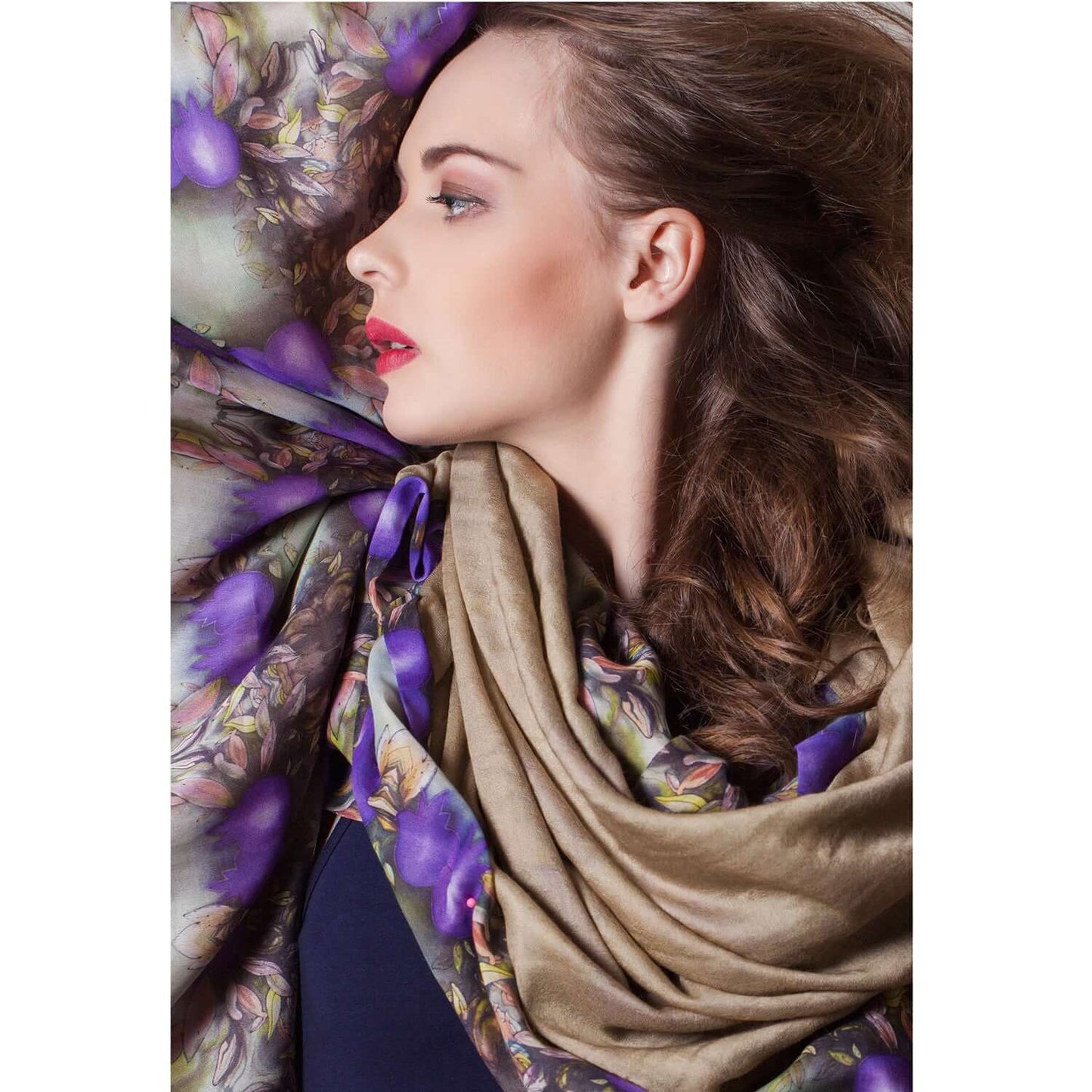 FARAH CASHMERE / SILK SCARF - MENZER HAJIYEVA