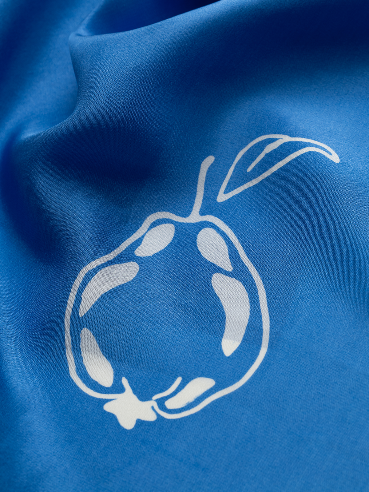 EVANNA CARRÉ BLEU DE FRANCE SILK SCARF