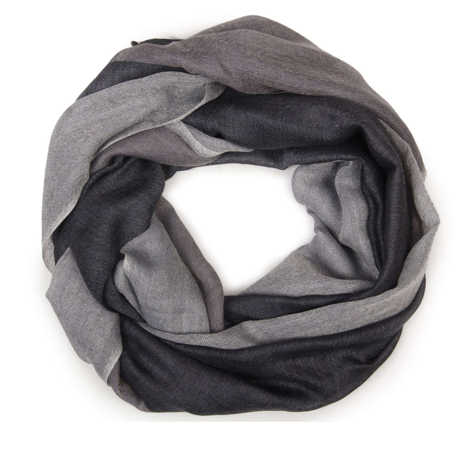 THREE-STRIPE WOOL SCARF - MENZER HAJIYEVA