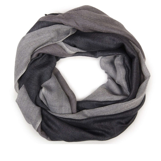 THREE-STRIPE WOOL SCARF - MENZER HAJIYEVA