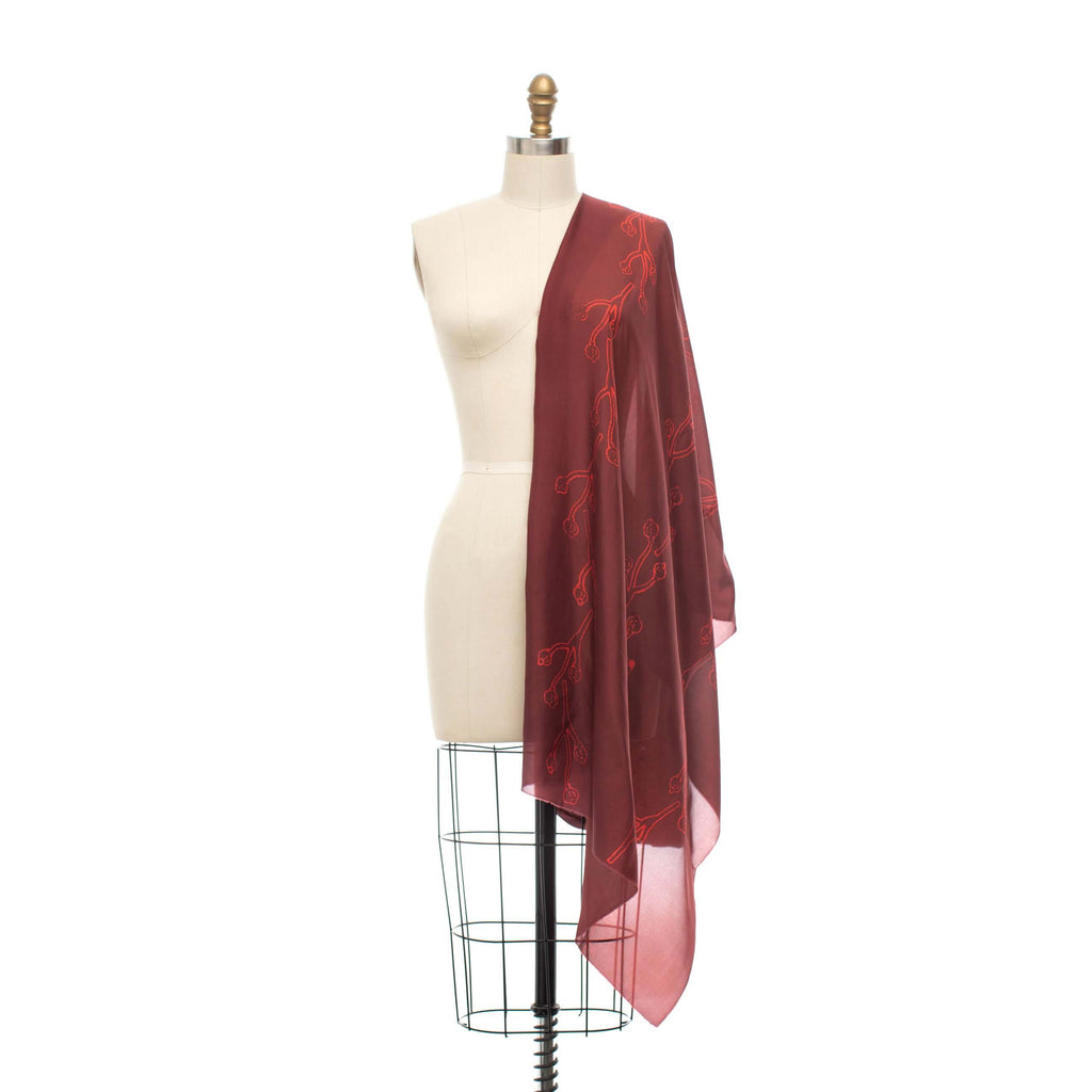 ILAHA RED&BORDEAUX - MENZER HAJIYEVA
