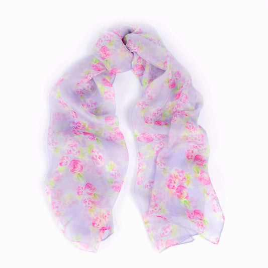 AMAL MOUSSELINE SCARF - MENZER HAJIYEVA